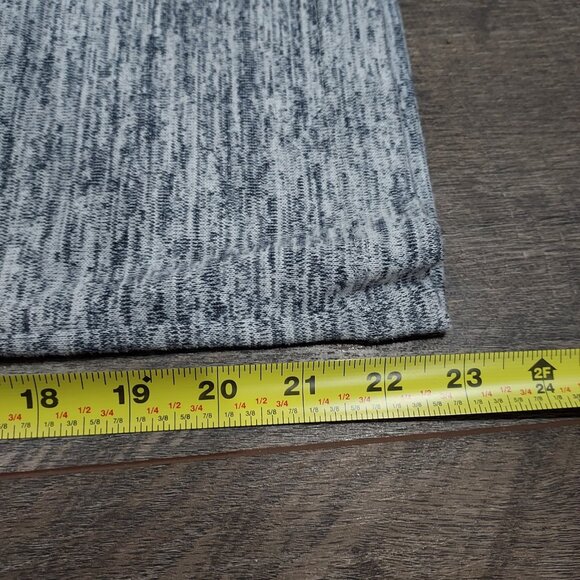 Calvin Klein Preformance Capri Wide Pants Gray Elastic Waist Pull On Comfortcore - Picture 9 of 12